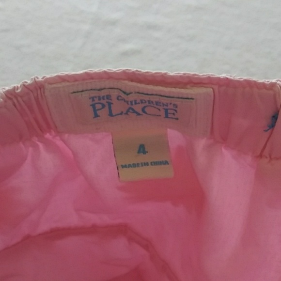 Pink daisy sequin circle skirt adjustable waist - Picture 5 of 7